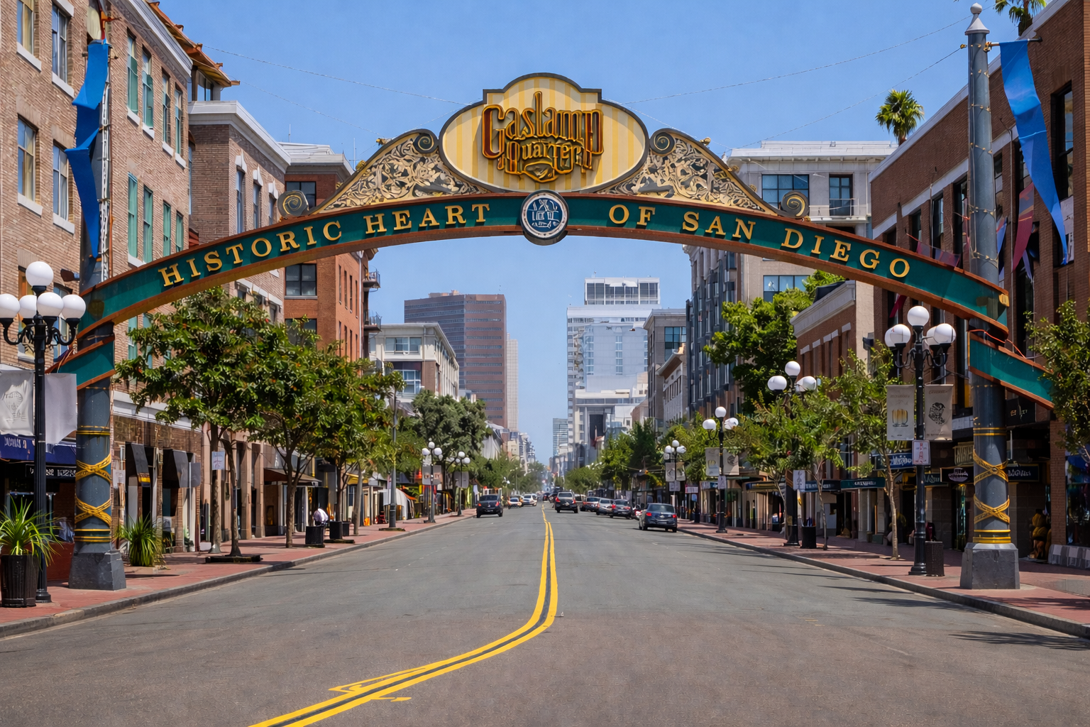 an image that represents downtown san diego ca and hvac services in downtown